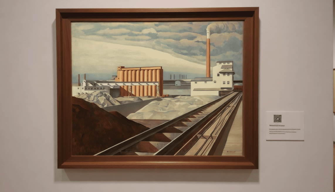 Classic Landscape

<i>Charles Sheeler (1931)</i>