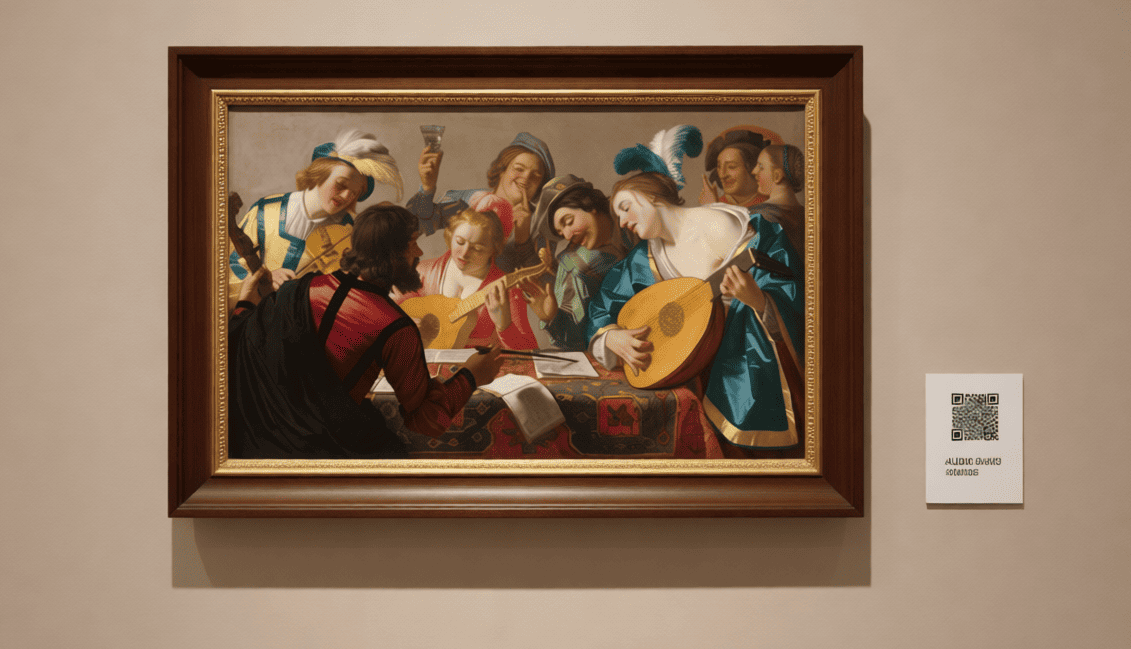 The Concert <br>
<i>Gerrit van Honthorst (1623)</i>
